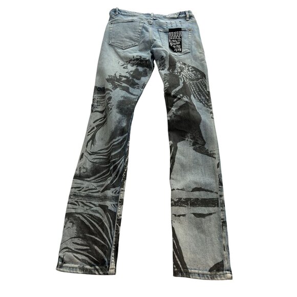 Ksubi Chitch Lovesik Jeans in Blue - Picture 5 of 6